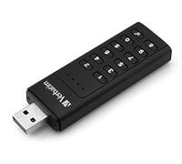 VERBATIM Chiavetta USB Keypad Secure I USB-3.2 Gen 1 I 32GB I Memoria USB con codice di protezione e crittografia I Prolunga USB-A inclusa I USB-3 per Laptop Notebook ecc. I Nera