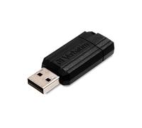 Verbatim Chiavetta USB Pin Stripe, 128 GB, Nero