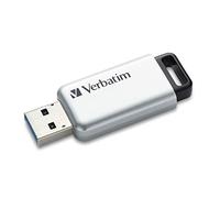 VERBATIM Chiavetta USB Store 'n' Go Secure Pro I USB 3.2 Gen 1 I 16GB I Memory stick con protezione tramite password I Chiavetta USB 3 con crittografia I Memoria esterna per laptop notebook ecc. I argento