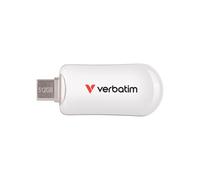 30231 VERBATIM PLECTRA USB-C FLASH DRIVE WHITE 512GB