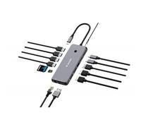 Verbatim CMH-14 USB tipo-C 5000 Mbit/s Argento
