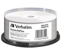 Verbatim DataLifePlus 25 x BD-R DL 50 GB 6x Supporti Di Dati Vuoti