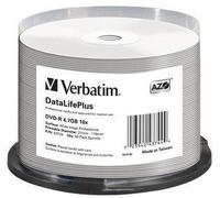 Verbatim DataLifePlus 4,7 GB DVD-R 50 pz (VERBATIM DVD-R AZO 4.7GB 16X DL+ WIDE PRINTABLE SURFACE NO-I)