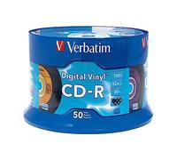 Verbatim Digital Vinyl CD-R(TM) 80MIN 700MB 52X 50pk Spindle