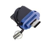 Verbatim Dual - Memoria USB 3.0 da 64 GB - USB-C / USB-A - Blu