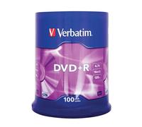 Verbatim Dvd+R 100 UNIDADES 4.7GB 16x 43551