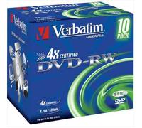 Verbatim Dvd+R 2.0/4 7Gb Stamp. 16X Cf.10 Xx