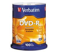 Verbatim DVD-R 4.7GB 16X Branded 100pk Spindle