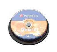 Verbatim DVD-R 4,7 GB - Confezione da 10