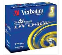 Verbatim - Dvd+rw 5pz Verbatim