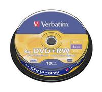 VERBATIM 43488 - DVD+RW 4.7GB 10pk verbatim