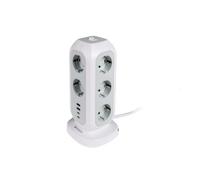 Verbatim 49547 prolunghe e multiple 11 presa(e) AC Interno Bianco