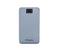 VERBATIM Executive Fingerprint Secure HDD - 2 TB - Grigio - Hard disk esterno con lettore di impronte digitali - USB 3.1 GEN 1 - per Windows & Mac OSX - Disco rigido portatile USB-C 53653