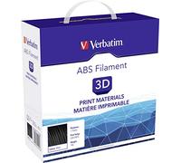 VERBATIM Filamento ABS stampa 3D 1.75mm 1kg acrilonitrile butadiene stirene ad ottime prestazioni per estrusione materiale per stampante e penna 3d filamento stampante 3D in ABS nero