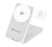 Batteria Esterna Verbatim 10000mAh PD 3.0 Ricarica Wireless 30W Bianco