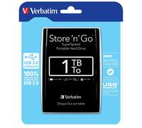 Verbatim Hard Disk Esterno Usb 3.0 1tb 2.5 Slim 1000gb 53023