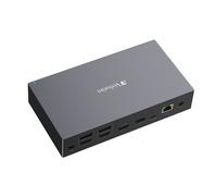 Verbatim Hub USB 3.2 Gen 1 Type-C Cablato Nero e Grigio 8K Ultra HD