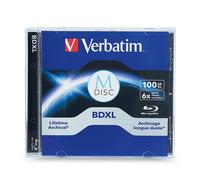 Verbatim M DISC BDXL 100GB 6X with Branded Surface Blank Blu-Ray Recor (Blu-ray)