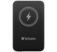 Verbatim Magnetic Power Bank 10000mAh Wireless Charger 15W 20W PD tramite USB-C, Power Bank Piccola e Magnetica per iPhone 15, 14, 13, 12, Pro, Max, iPad, Nero