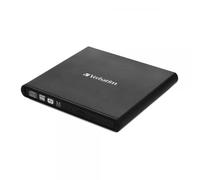 Verbatim Masterizzatore CD/DVD esterno Slimline (Verbatim Mobile DVD ReWriter USB 2.0 [Light Version] 53504)