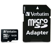 Verbatim Memoria Micro SDXC 16 Gb con Adattatore - Classe 10