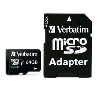 Verbatim Memoria Micro SDXC 64 Gb con Adattatore - Classe 10