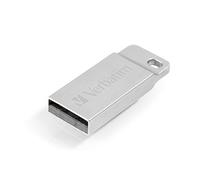 Verbatim Metal Executive Store'n' go Flash USB 2.0, 16GB, Argento