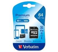 Verbatim Premium 64 GB MicroSDXC Classe 10