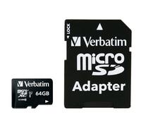 Verbatim Premium 64 GB MicroSDXC Classe 10