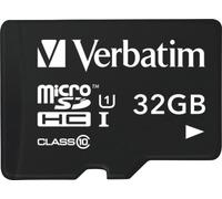 Verbatim microSDHC Tablet U1 con lettore USB 32 GB (32GB Verbatim U1 MicroSDXC Class 10 Card + USB Reader) NEW