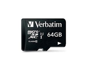 Verbatim microSDHC Tablet U1 con lettore USB 64 GB