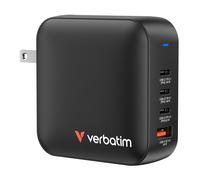 Verbatim Mini GaN Charger 165W Universale Nero AC Ricarica rapida Interno NEW