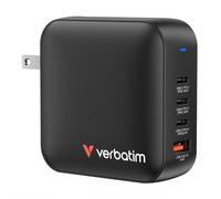 Verbatim Mini GaN Charger 165W Universale Nero AC Ricarica rapida Interno (Verba