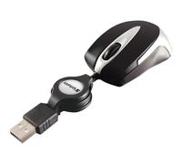 Verbatim Mouse ottico da viaggio Go Mini Nero Ambidestro Ottico USB 49020