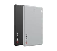 Verbatim My Finder Card - Set di 2 carte di tracciamento a portafoglio sottile ricaricabili Bluetooth per portafoglio, passaporto, ecc. Compatibile con Apple "Dove si trova? »
