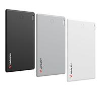 Verbatim My Finder Card - Set di 3 carte di tracciamento per portafoglio, passaporto e altri dispositivi compatibili con Apple "Dove si trova? »