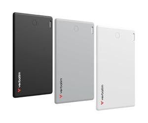 Verbatim My Finder Card - Set di 3 carte di tracciamento per portafoglio, passaporto e altri dispositivi compatibili con Apple "Dove si trova? »