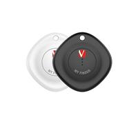 VERBATIM 32131 - Smart Tag con supporto ''Find My'', nero/bianco