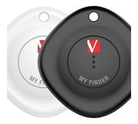 VERBATIM 32131 - Smart Tag con supporto ''Find My'', nero/bianco