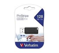 VERBATIM PENDRIVE PINSTRIPE 128GB USB 2.0 49071