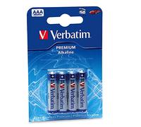 Verbatim - Scatola 4 Pile alkaline mini stilo AAA - 49920 Quantita min. 1