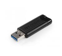 Verbatim PinStripe 128GB USB 3.0 (3.1 Gen 1) Numero di grucce Nero unità flash USB