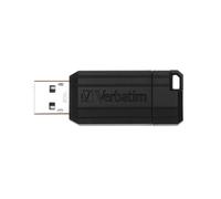 Verbatim PinStripe - Memoria USB da 16 GB - Nero (Verbatim PinStripe USB Drive - USB fla) NEW