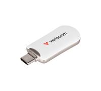 Verbatim Plectra USB-C Flash Drive, 256 GB, bianco