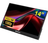 Verbatim 49590 Monitor PC 35,6 cm (14") 1920 x 1080 Pixel Full HD LCD Nero