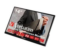 Verbatim 49591 Monitor PC 35,6 cm (14") 1920 x 1080 Pixel Full HD LCD Touch screen Nero