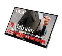 Verbatim pmt-15 monitor portatile 15.6 touchscreen full hd 1080p 16:9 6ms hdmi usb-c