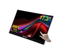 Verbatim 49593 Monitor PC 43,9 cm (17.3") 1920 x 1080 Pixel Full HD LCD Touch screen Nero