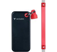 Verbatim Pocket SSD 1 TB USB tipo-C 3.2 Gen 2 (3.1 Gen 2) Nero, Rosso