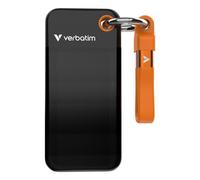 Verbatim Pocket SSD 2 TB USB tipo-C 3.2 Gen 2 [3.1 Gen 2] Nero, Arancione (Pocke